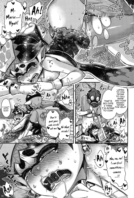 (C88) [Hanairogaeru (Kitsuneko Anko)] Ika no Seitai Chousa Houkokusho (Splatoon) [E_13