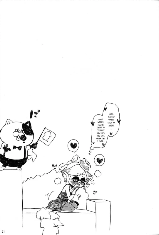 (C88) [Hanairogaeru (Kitsuneko Anko)] Ika no Seitai Chousa Houkokusho (Splatoon) [E_19